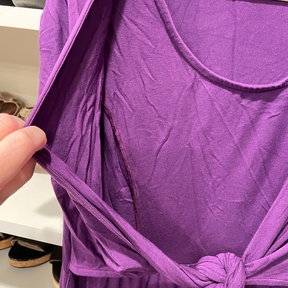 JoJo Maman Bebe Purple Maternity Dress - Picture 4 of 5